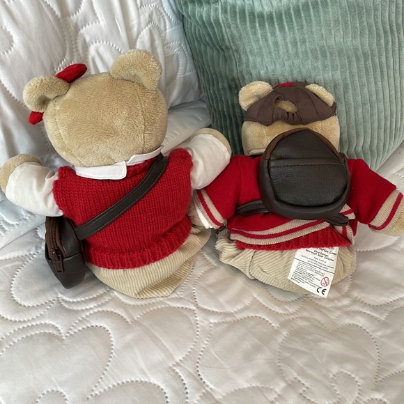 Starbucks collectors bear. 2004 school girl and boy.  33rd Edition. - Picture 6 of 6